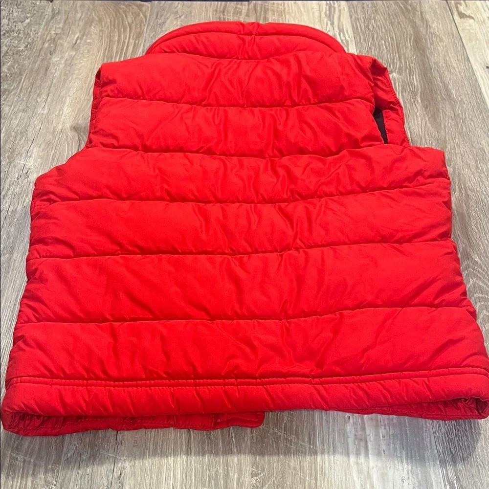 Abercrombie & fitch KidsRed Padded Kids vest Size small - Picture 7 of 7
